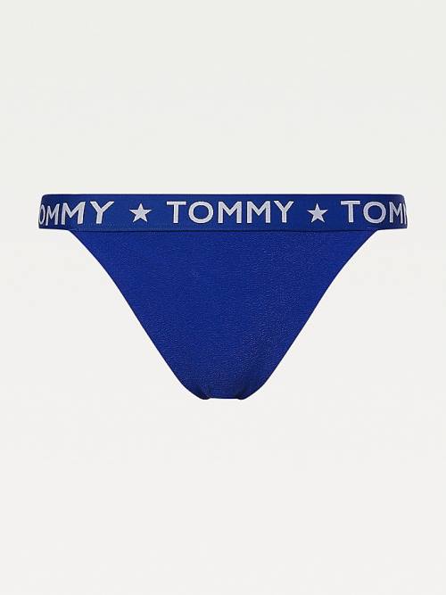 Tommy Hilfiger Cheeky Fit Bikini Bottoms Fürdőruha Női Kék | TH361EFI