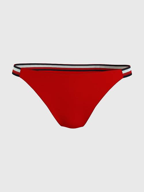 Tommy Hilfiger Cheeky Fit Bikini Bottoms Fürdőruha Női Piros | TH948JGW