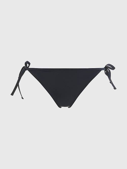 Tommy Hilfiger Cheeky Side Tie Bikini Bottoms Fürdőruha Női Kék | TH563YZD