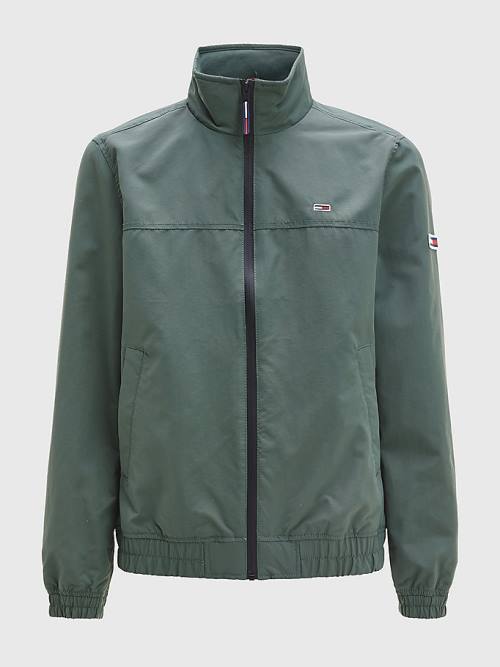 Tommy Hilfiger Classics Bomber Kabát Férfi Zöld | TH089VXE