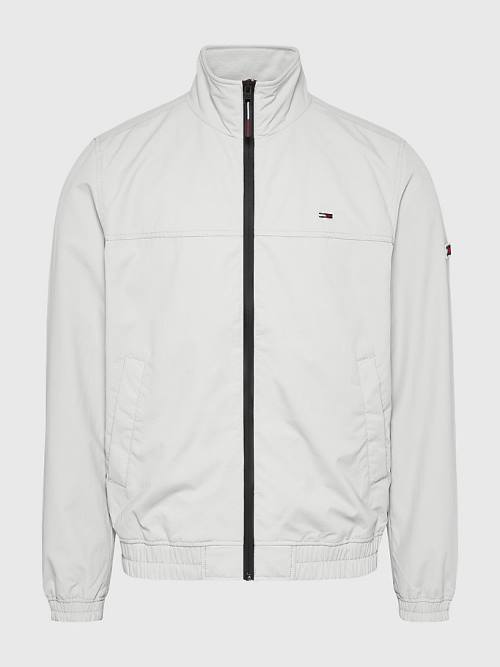 Tommy Hilfiger Classics Bomber Kabát Férfi Fehér | TH279QTH