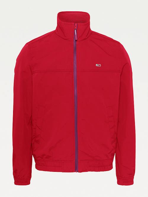 Tommy Hilfiger Classics Bomber Kabát Férfi Piros | TH325OPF