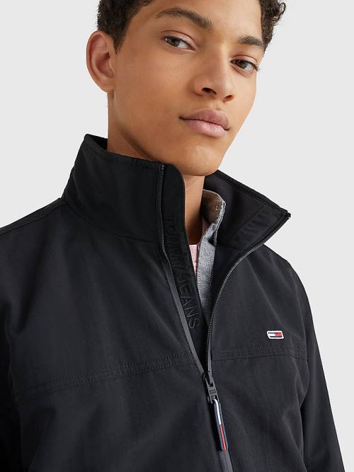 Tommy Hilfiger Classics Bomber Kabát Férfi Fekete | TH628FDN