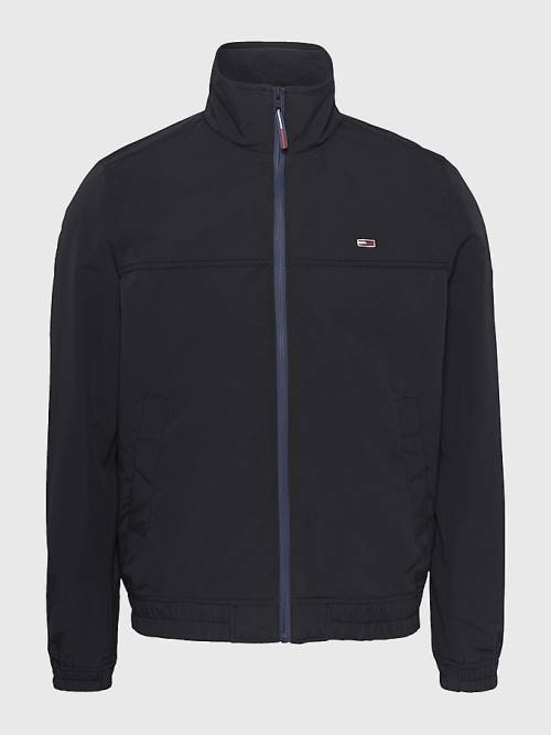 Tommy Hilfiger Classics Bomber Kabát Férfi Fekete | TH628FDN