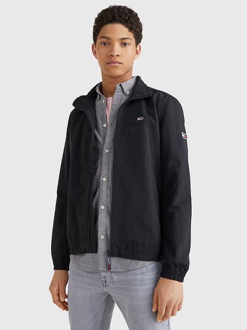 Tommy Hilfiger Classics Bomber Kabát Férfi Fekete | TH628FDN