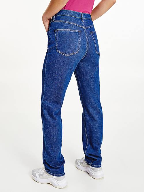 Tommy Hilfiger Classics High Rise Straight Farmer Női Denim | TH031REA