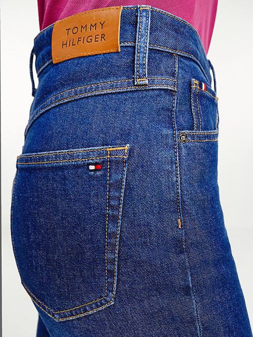 Tommy Hilfiger Classics High Rise Straight Farmer Női Denim | TH031REA