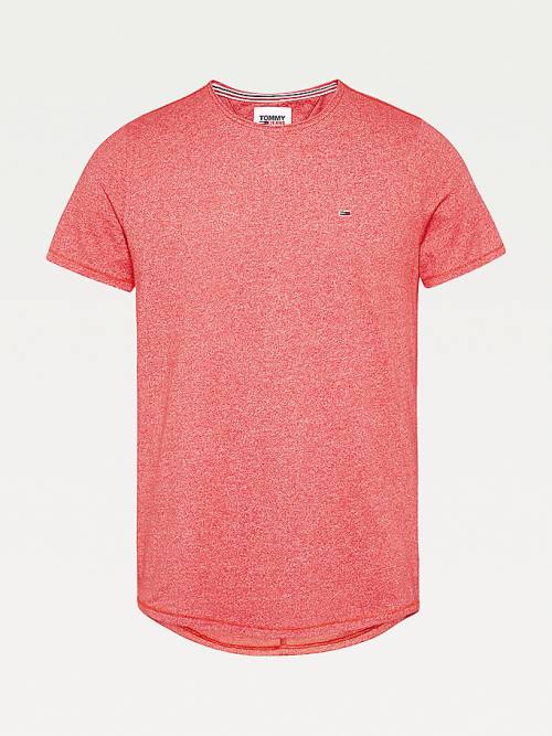 Tommy Hilfiger Classics Slim Fit Póló Férfi Piros | TH691DFZ