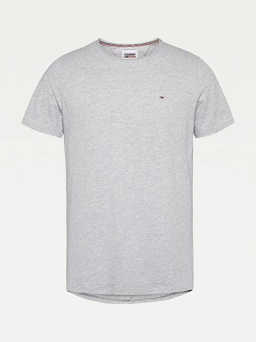 Tommy Hilfiger Classics Slim Fit Póló Férfi Szürke | TH957LDW