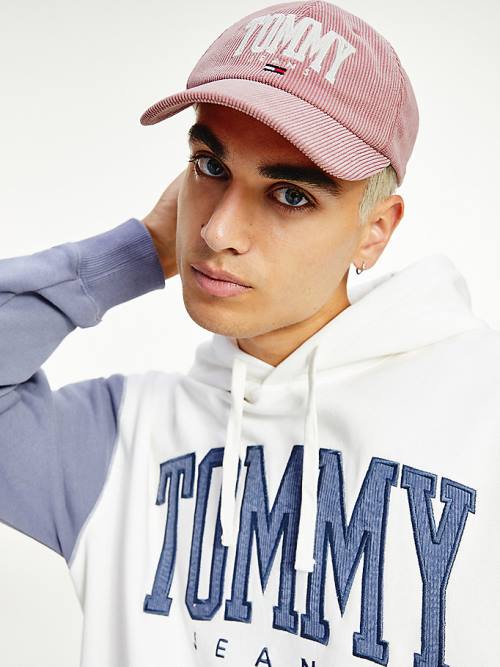 Tommy Hilfiger College Baseball Cap Kalap Férfi Rózsaszín | TH829OFM