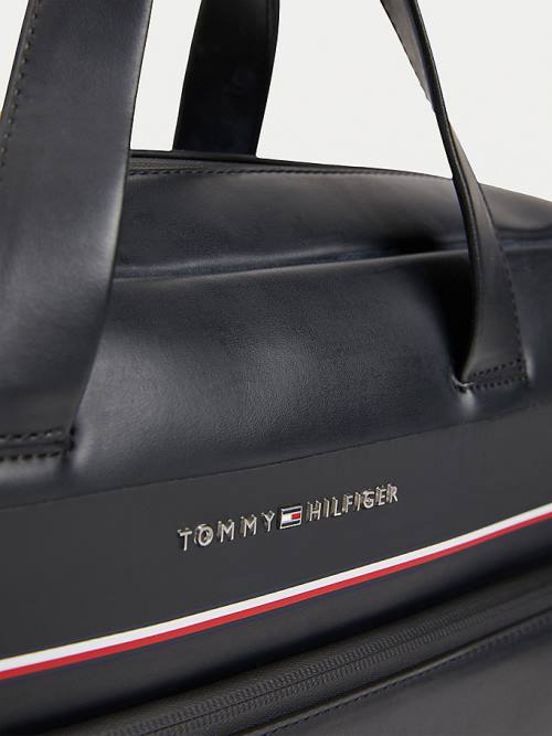 Tommy Hilfiger Commuter Computer Táska Férfi Fekete | TH197ULE