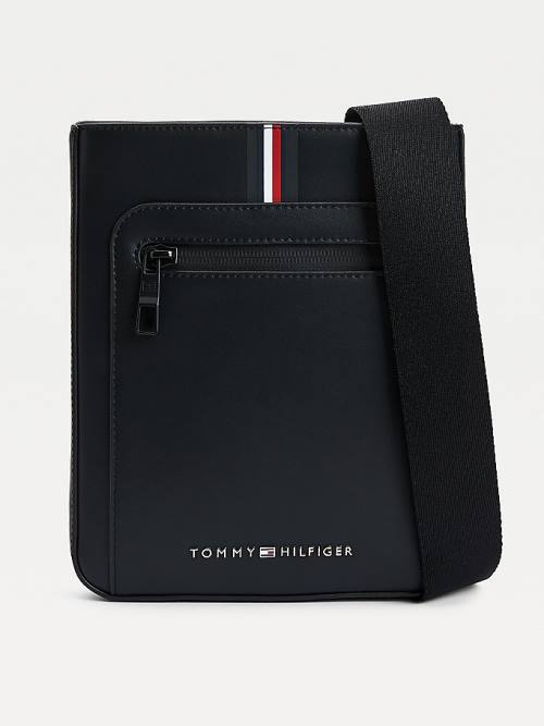 Tommy Hilfiger Commuter Small Crossover Táska Férfi Fekete | TH560VGS