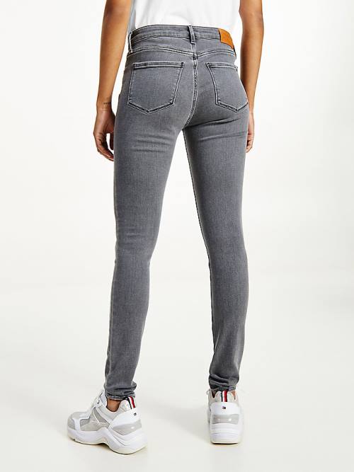 Tommy Hilfiger Como Mid Rise Skinny Farmer Női Denim | TH732TNE