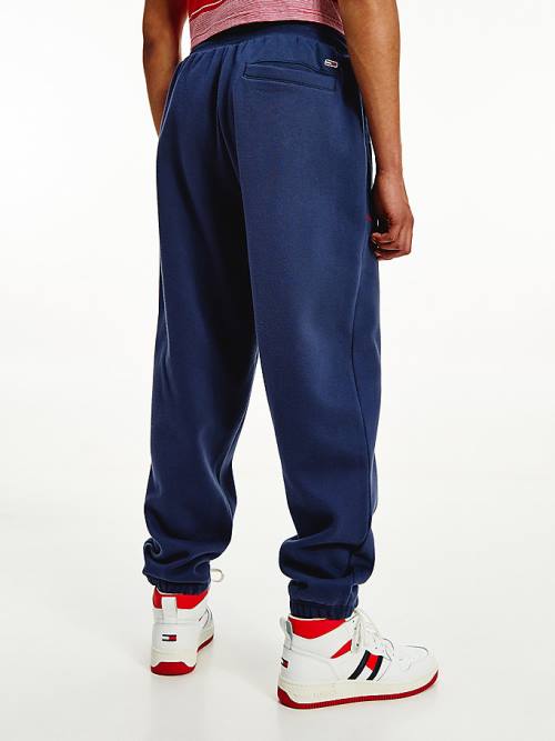 Tommy Hilfiger Contrast Stitch Pocket Joggers Nadrág Férfi Kék | TH290YEH