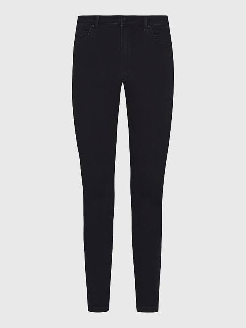 Tommy Hilfiger Curve Harlem High Waisted Super Skinny Black Farmer Női Fekete | TH018MCY