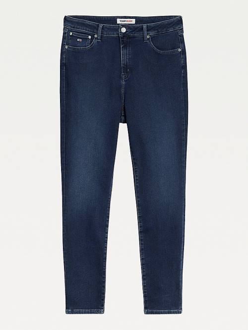 Tommy Hilfiger Curve Melany Ultra-High Rise Super-Skinny Power Stretch Farmer Női Denim | TH243LNV