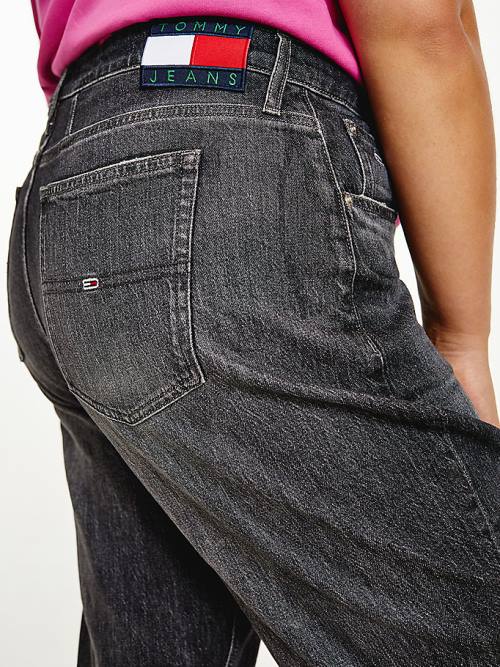 Tommy Hilfiger Curve Mom Ultra High Rise Tapered Farmer Női Denim | TH103HNW