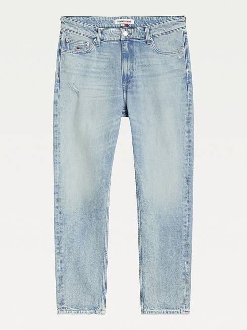 Tommy Hilfiger Dad Tapered Distressed Farmer Férfi Denim | TH876WSQ