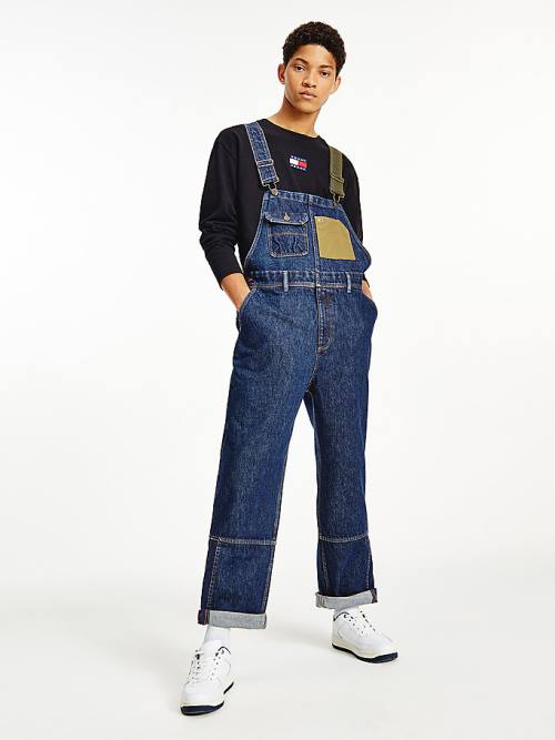 Tommy Hilfiger Denim Dungarees Farmer Férfi Denim | TH506QIG