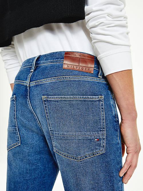 Tommy Hilfiger Denton Straight Faded Farmer Férfi Denim | TH082GNX