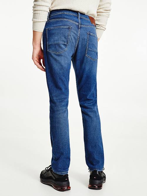 Tommy Hilfiger Denton Straight Faded Farmer Férfi Denim | TH169CSF