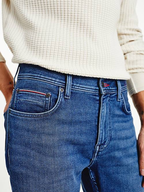 Tommy Hilfiger Denton Straight Faded Farmer Férfi Denim | TH169CSF