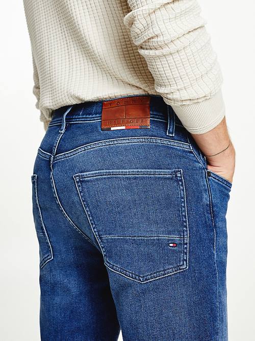 Tommy Hilfiger Denton Straight Faded Farmer Férfi Denim | TH169CSF