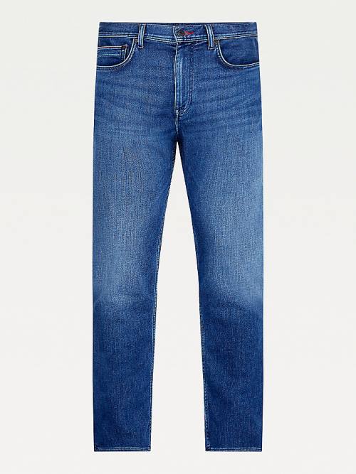 Tommy Hilfiger Denton Straight Faded Farmer Férfi Denim | TH169CSF