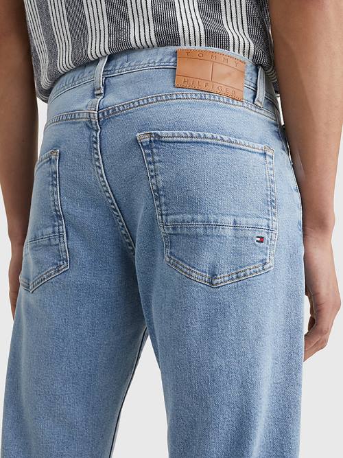 Tommy Hilfiger Denton Straight Faded Farmer Férfi Denim | TH176ZXQ