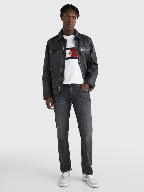 Tommy Hilfiger Denton Straight Faded Farmer Férfi Denim | TH796KGR