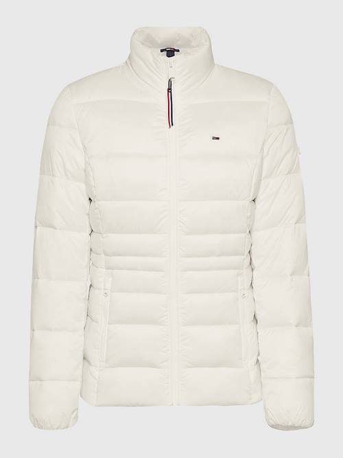 Tommy Hilfiger Down Quilted Kabát Női Bézs | TH948OND