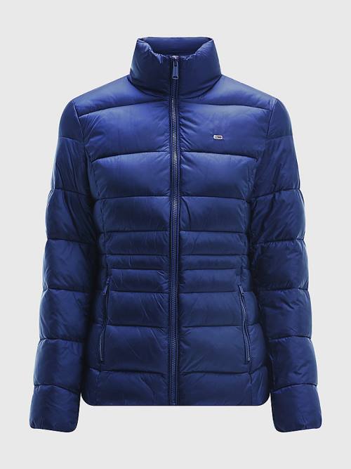 Tommy Hilfiger Down Quilted Kabát Női Kék | TH304SFX