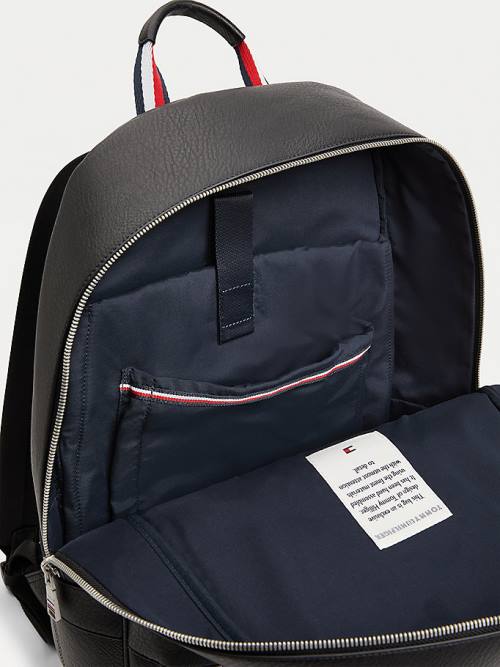 Tommy Hilfiger Downtown Backpack Táska Férfi Fekete | TH085TDG