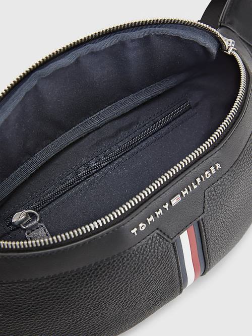 Tommy Hilfiger Downtown Crossbody Táska Férfi Fekete | TH297VTB