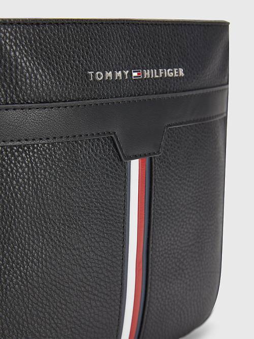 Tommy Hilfiger Downtown Small Crossover Táska Férfi Fekete | TH825TYL