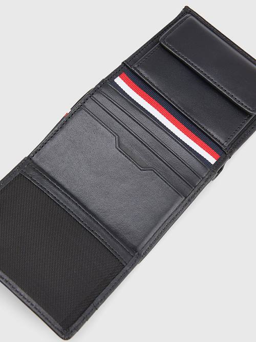 Tommy Hilfiger Downtown Trifold Pénztárca Férfi Fekete | TH084RCN