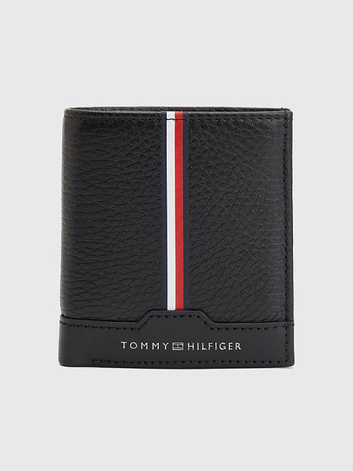 Tommy Hilfiger Downtown Trifold Pénztárca Férfi Fekete | TH084RCN