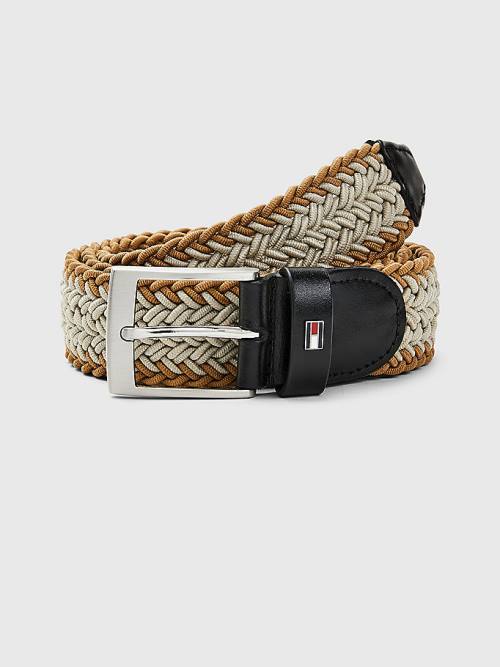 Tommy Hilfiger Elasticated Braided Öv Férfi Bézs | TH139EUN