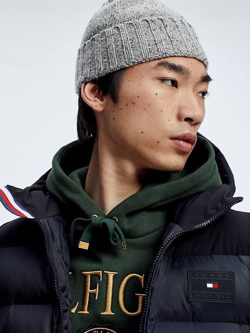 Tommy Hilfiger Elevated Essential Beanie Kalap Férfi Szürke | TH816QUM