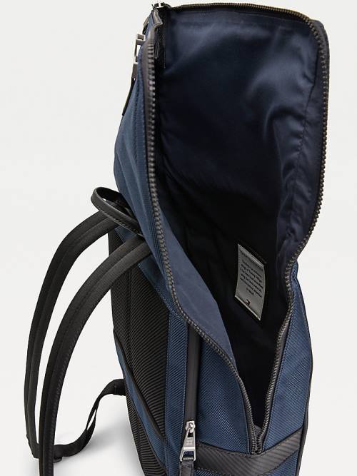 Tommy Hilfiger Elevated Modern 2-In-1 Backpack Táska Férfi Kék | TH670LUJ