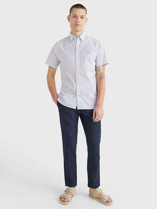 Tommy Hilfiger Elevated Side Tape Tapered Nadrág Férfi Kék | TH247JGO