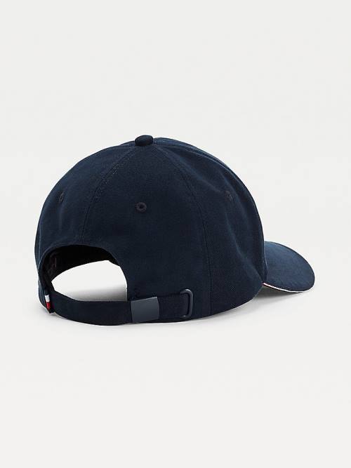 Tommy Hilfiger Elevated Signature Cap Kalap Férfi Kék | TH037OTJ