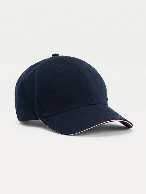 Tommy Hilfiger Elevated Signature Cap Kalap Férfi Kék | TH037OTJ