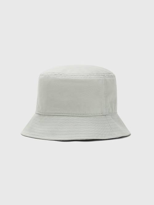 Tommy Hilfiger Embroidery Bucket Kalap Férfi Szürke | TH703LRI