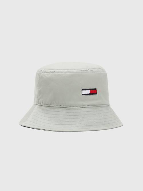 Tommy Hilfiger Embroidery Bucket Kalap Férfi Szürke | TH703LRI