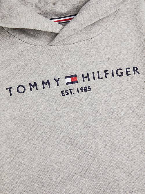 Tommy Hilfiger Essential And Joggers Set Kapucnis Pulóver Fiú Szürke | TH619DTK