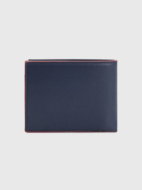 Tommy Hilfiger Essential Card And Coin Pénztárca Férfi Kék | TH580KHG