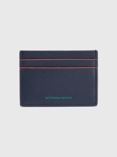 Tommy Hilfiger Essential Card Holder Pénztárca Férfi Kék | TH028GOQ