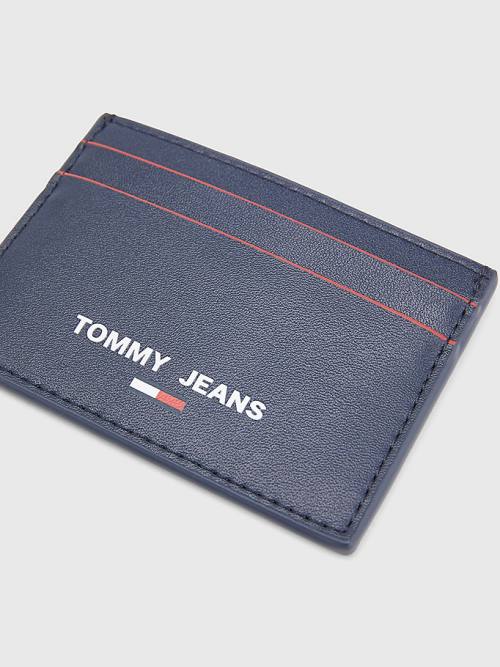 Tommy Hilfiger Essential Card Holder Pénztárca Férfi Kék | TH028GOQ