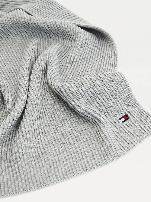 Tommy Hilfiger Essential Cashmere Blend Knit Sál Női Szürke | TH128QED